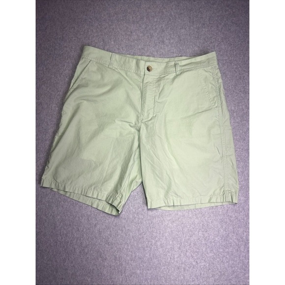 Columbia‎ Mens Mint Green Shorts Size 32 8" Inseam - Picture 1 of 12